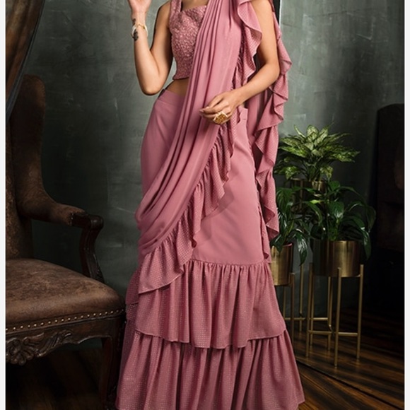 indya Other - Pretty INDYA stitched saree and Blouse set